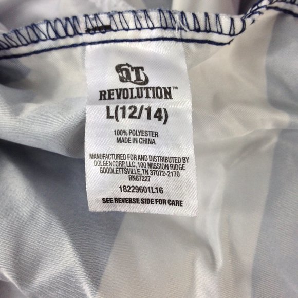 Revolution Stars & Stripes Boy's Swim Trunks Sz L 12/14 - Picture 7 of 7